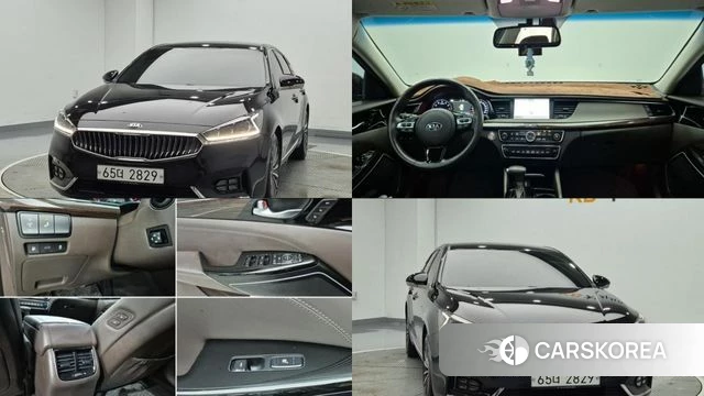Kia Come New K7 2018 Черный из Кореи