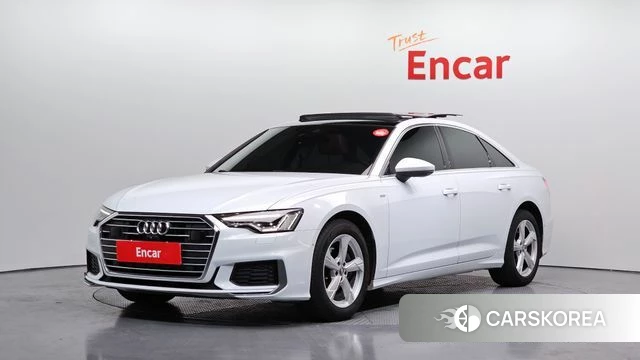 Audi A6 (C8) 2020 Белый из Кореи