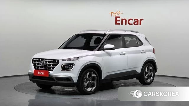 Hyundai Venue 2021 Белый из Кореи