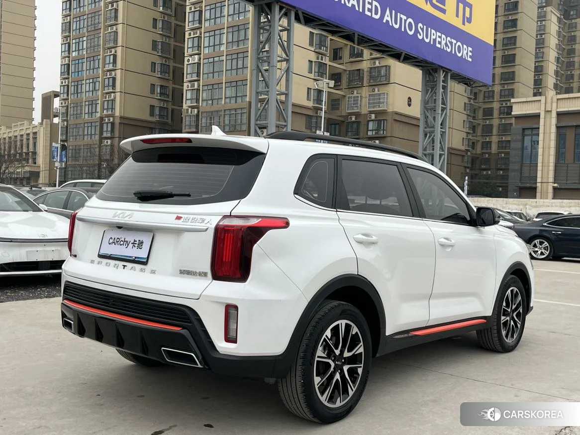 Kia Sportage 2021 Белый из Китая
