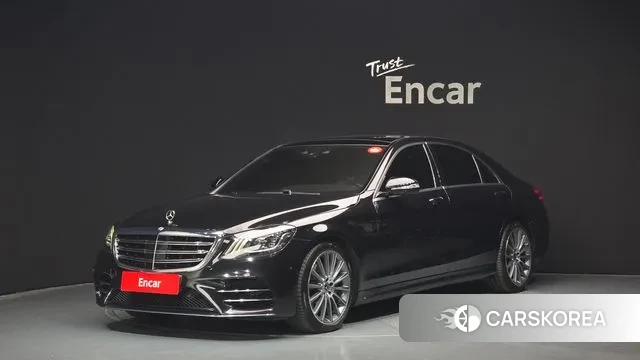 Mercedes-Benz S-Class W222 2018 Черный из Кореи