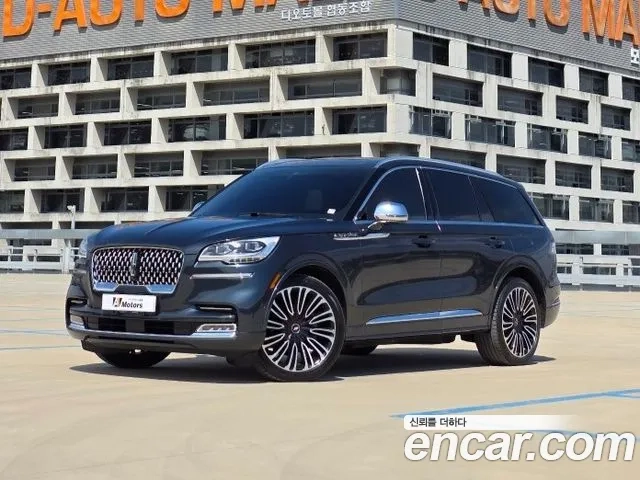 Lincoln Aviator 2nd generation 2021 Синий из Кореи