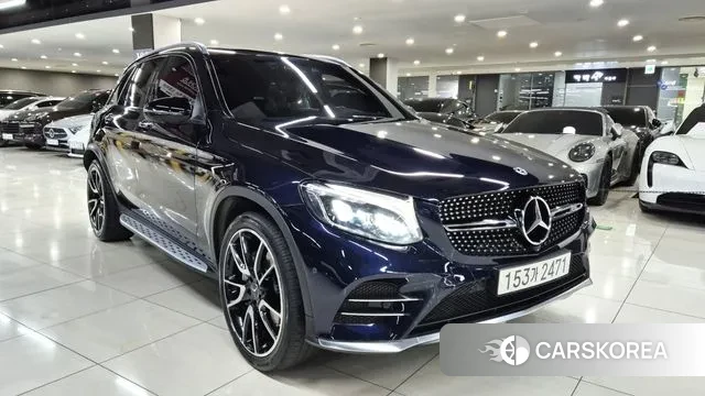 Mercedes-Benz GLC-Class X253 2019 Синий из Кореи