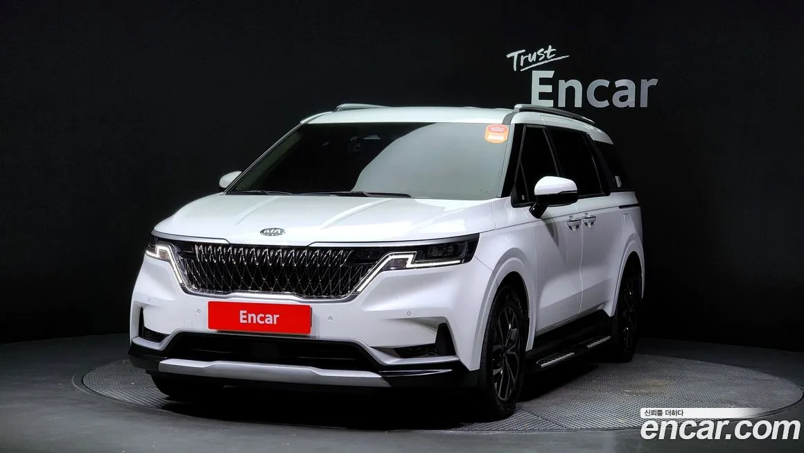 Kia Carnival 4th generation 2021 Белый из Кореи