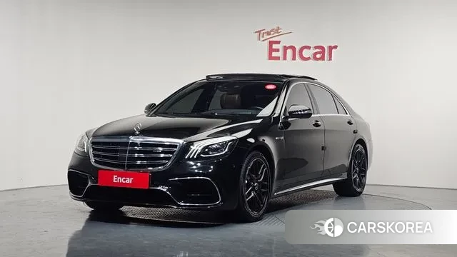 Mercedes-Benz S-Class W222 2019 Черный из Кореи