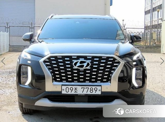 Hyundai Palisade 2019 Черный из Кореи