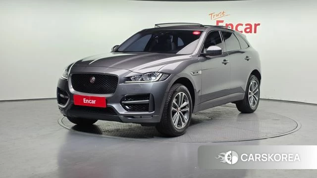 Jaguar F-PACE 2018 Серый из Кореи