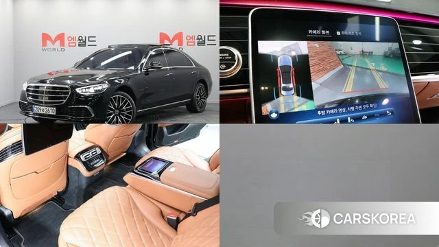 Mercedes-Benz S-Class W223 2022 Черный из Кореи