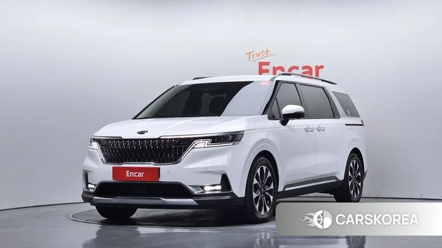 Kia Carnival 4th generation 2021 Белый из Кореи