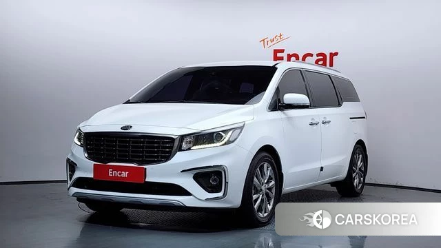 Kia The New Carnival 2019 Белый из Кореи