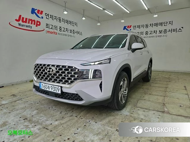 Hyundai The New Santa Fe 2022 Белый из Кореи