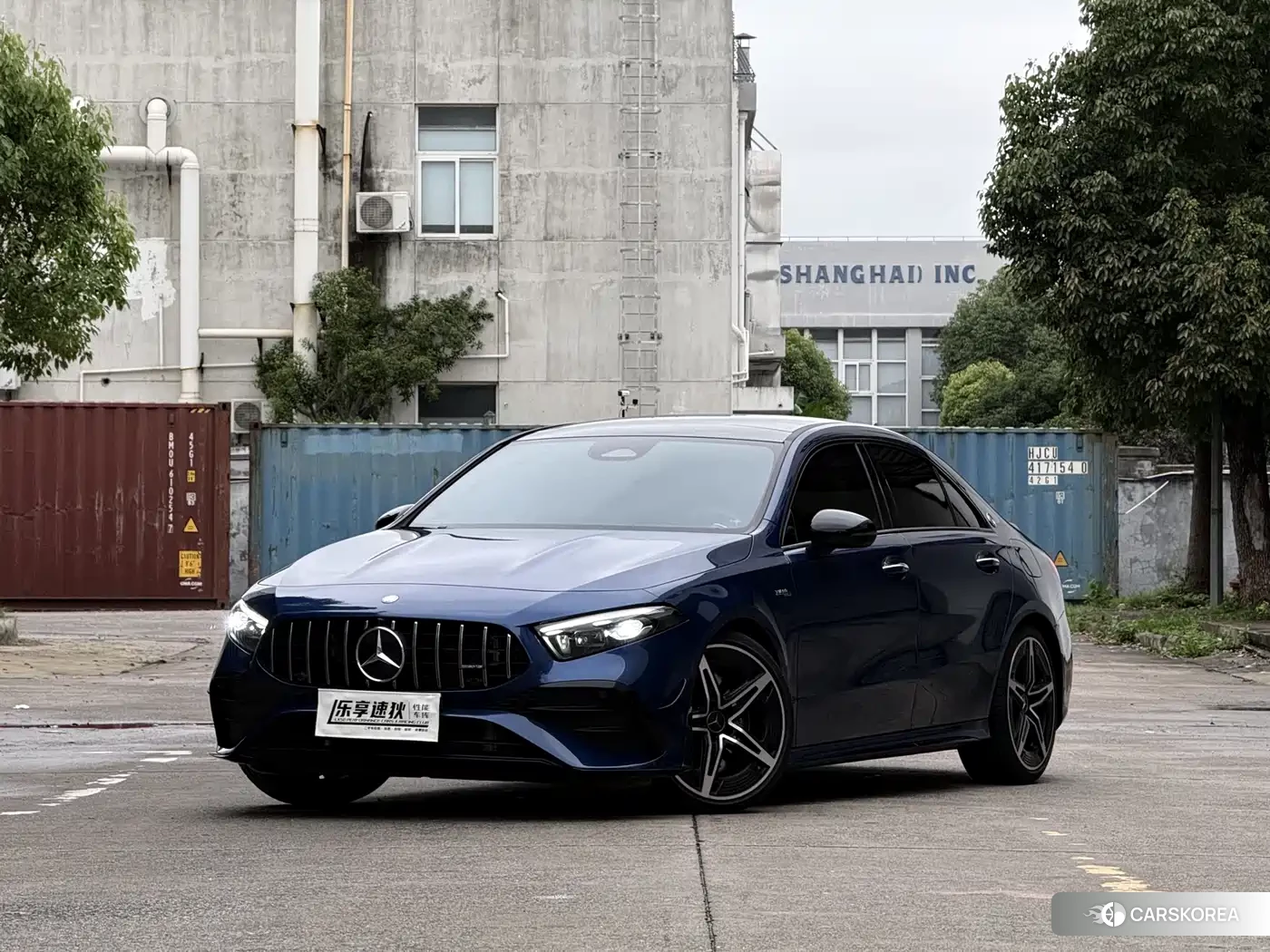 Mercedes-Benz A-class AMG 2024 Синий из Китая