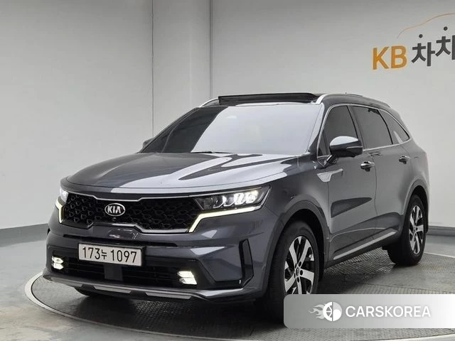 Kia Sorento 4th Generation 2021 Серый из Кореи