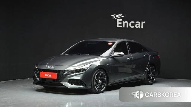 Hyundai Avante (CN7) 2021 Серый из Кореи