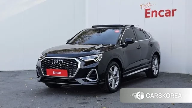 Audi Q3 (F3) 2020 Черный из Кореи