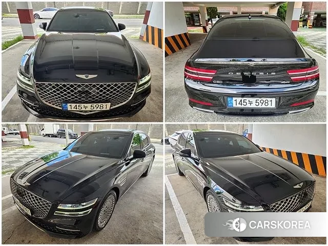 Genesis G80 (RG3) 2021 Черный из Кореи