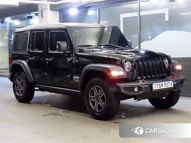 Jeep Wrangler (JL) 2019 Черный из Кореи