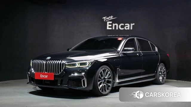 BMW 7 Series (G11) 2020 Черный из Кореи