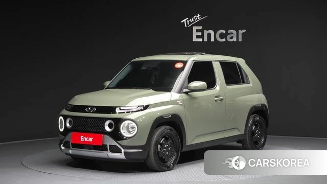 Hyundai Casper 2022 Зеленый из Кореи