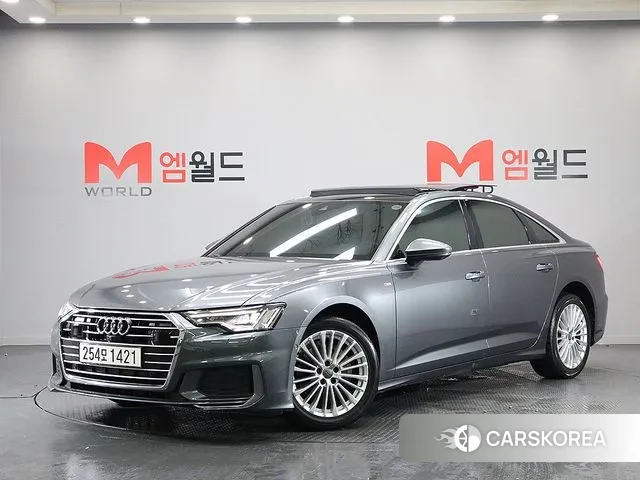 Audi A6 (C8) 2021 Серый из Кореи