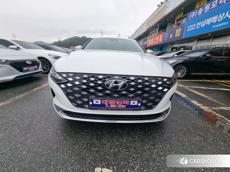 Hyundai The New Grandeur IG 2021 Белый из Кореи
