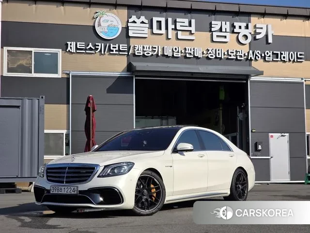 Mercedes-Benz S-Class W222 2020 Черный из Кореи