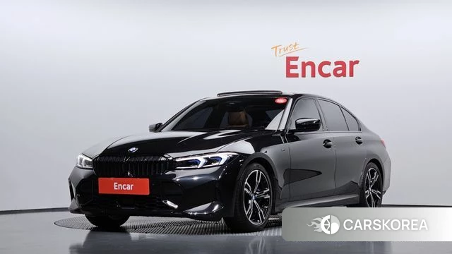 BMW 3 Series (G20) 2023 Черный из Кореи