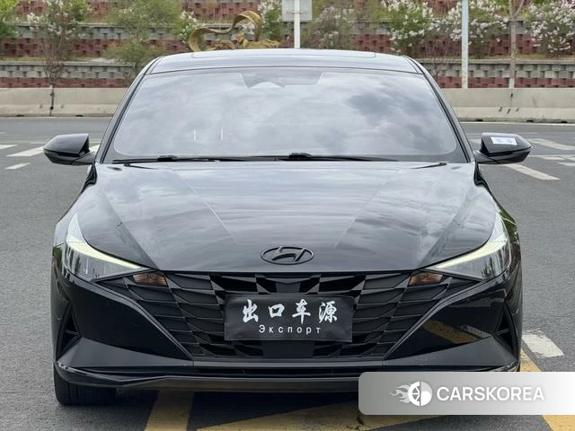 Hyundai Elantra 2022 Черный из Китая