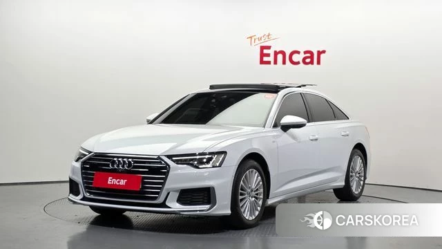 Audi A6 (C8) 2021 Белый из Кореи