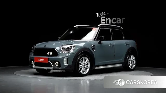 Mini Cooper Countryman 2022 Небесно-голубой из Кореи