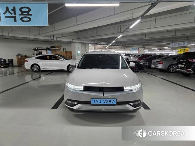 Hyundai Ionic 5 2021 Серебристо-серый из Кореи
