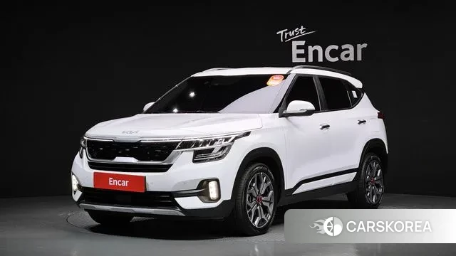 Kia Seltos 2021 Белый из Кореи