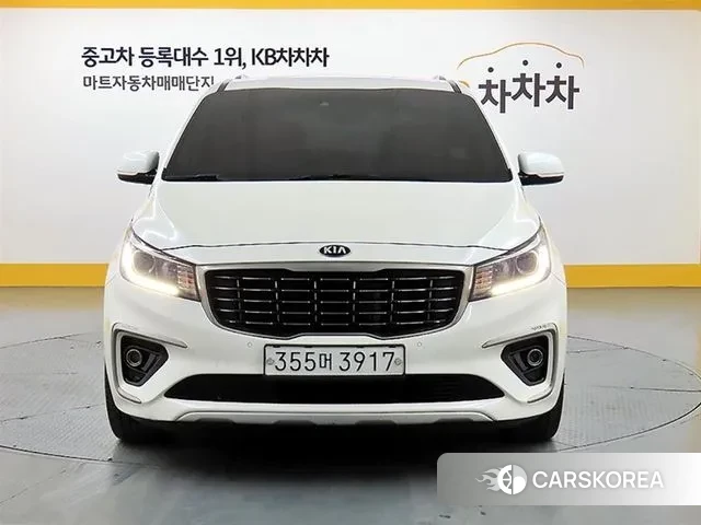 Kia The New Carnival 2020 Белый из Кореи