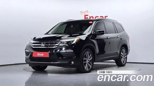 Honda Pilot 3rd generation 2018 Черный из Кореи