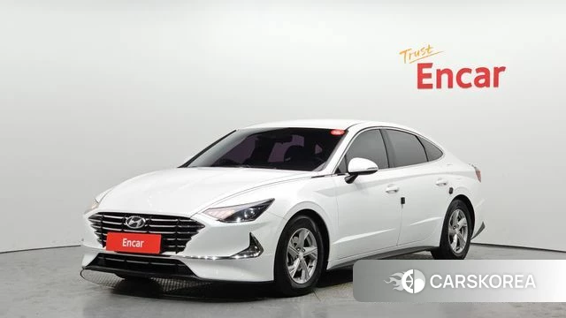Hyundai Sonata (DN8) 2019 Белый из Кореи