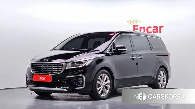 Kia The New Carnival 2018 Черный из Кореи