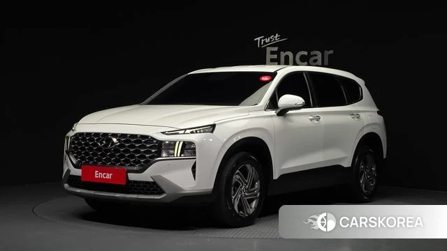 Hyundai The New Santa Fe 2021 Белый из Кореи