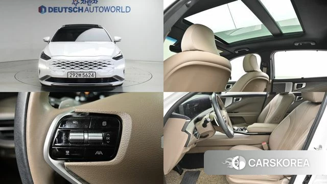 Kia K8 2021 Белый из Кореи