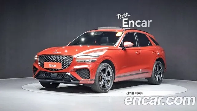 Genesis GV70 2021 Красный из Кореи