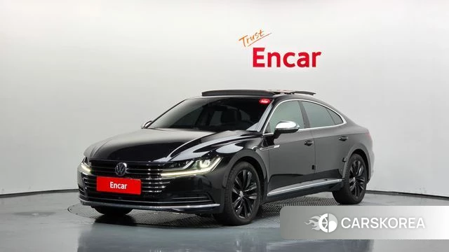 Volkswagen Arteon 2019 Черный из Кореи
