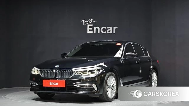 BMW 5 Series (G30) 2020 Черный из Кореи