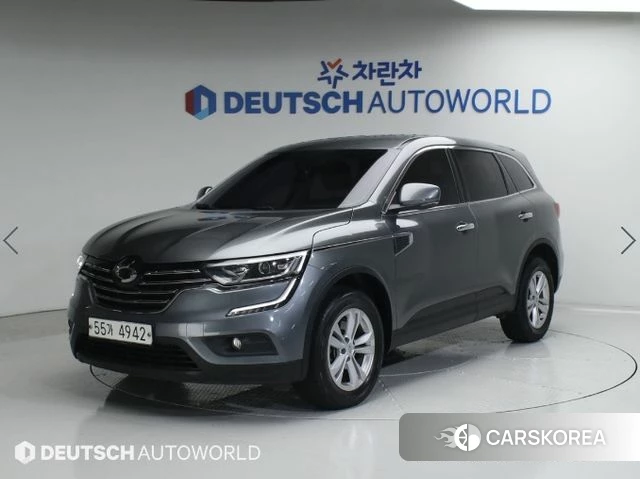 Renault Korea (Samsung) QM6 2019 Серебристо-серый из Кореи