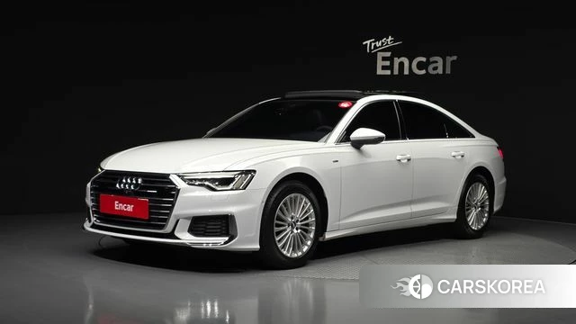 Audi A6 (C8) 2020 Белый из Кореи