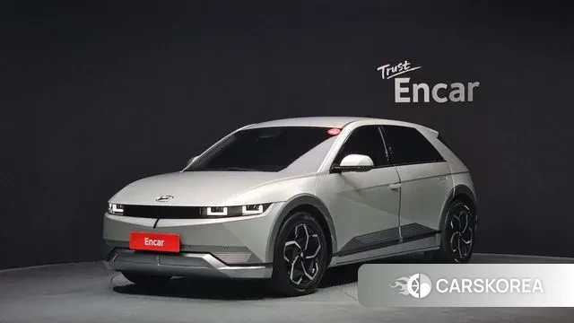 Hyundai Ionic 5 2022 Серебристо-серый из Кореи