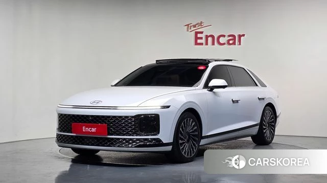 Hyundai Grandeur (GN7) 2024 Белый из Кореи