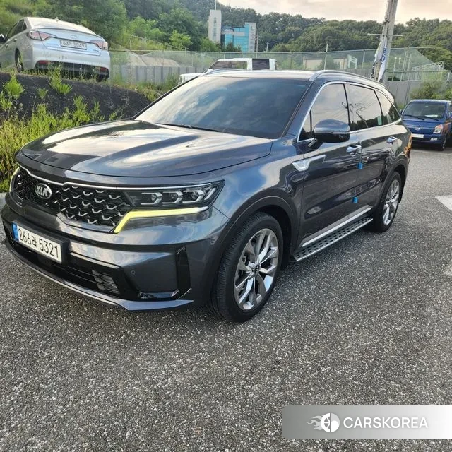 Kia Sorento 4th Generation 2020 Серый из Кореи