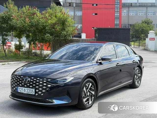 Hyundai The New Grandeur IG Hybrid 2021 Синий из Кореи