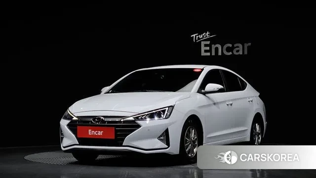 Hyundai The New Avante AD 2019 Белый из Кореи