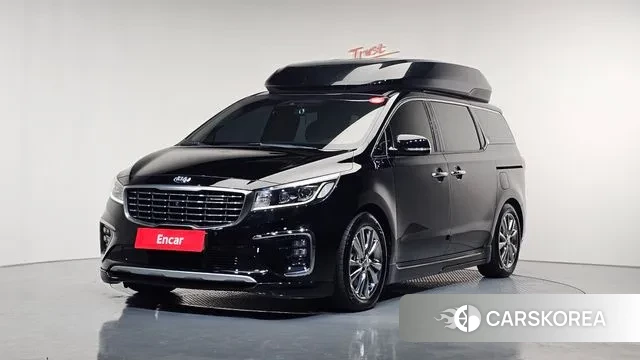 Kia The New Carnival 2018 Черный из Кореи