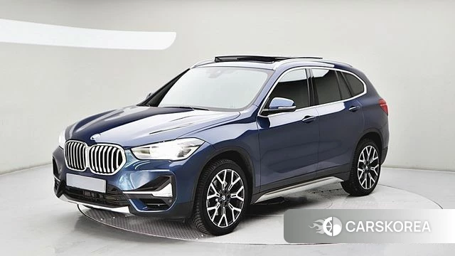 BMW X1 (F48) 2022 Синий из Кореи